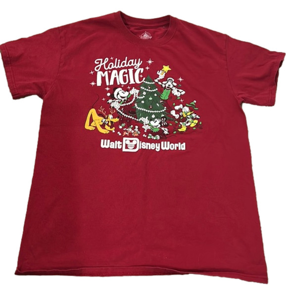 Disney Other - Walt Disney World Christmas Holiday Magic tee-shirt - Size Medium